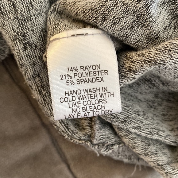 Gibson x Living in Yellow Gray Knit Wrap Top - Picture 4 of 4